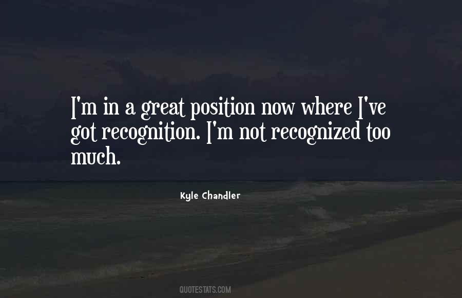 Kyle Chandler Quotes #1298014