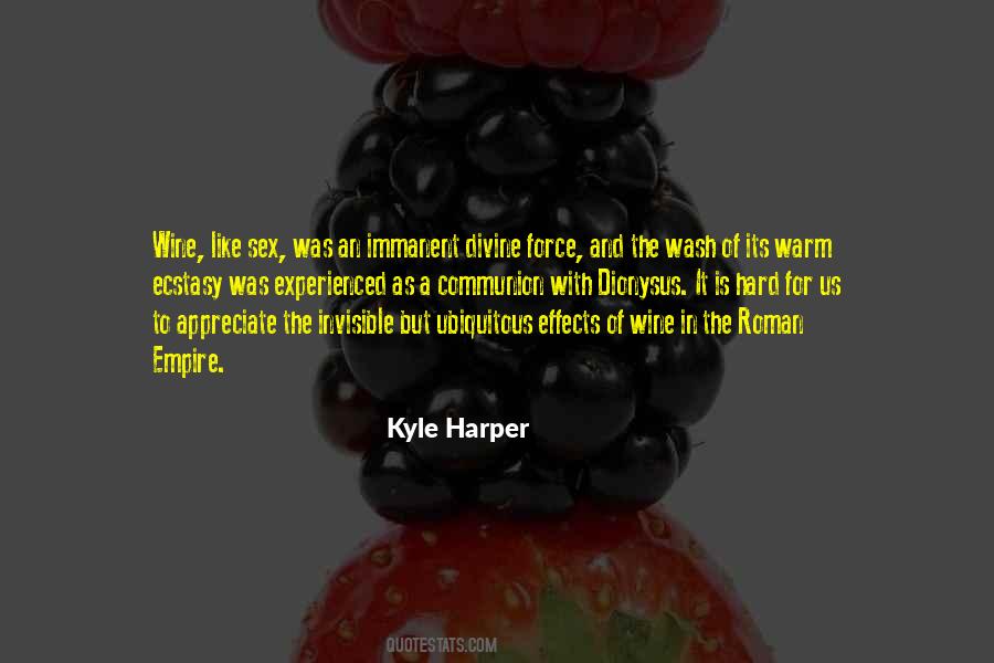 Kyle Harper Quotes #483573