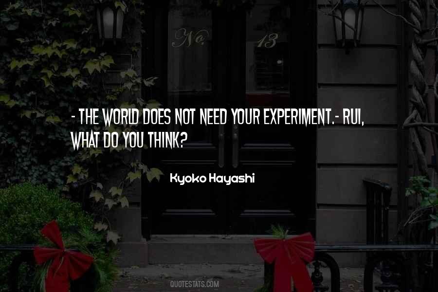 Kyoko Hayashi Quotes #1503701