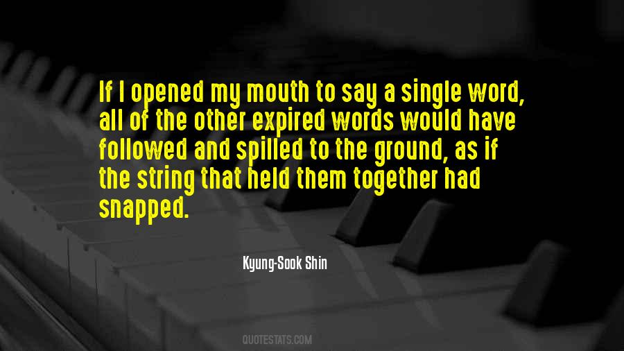 Kyung-Sook Shin Quotes #102849