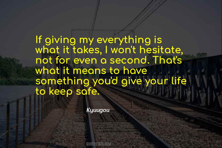 Kyuugou Quotes #991638