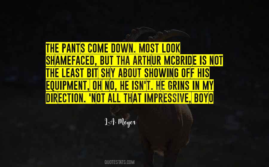 L.A. Meyer Quotes #157057