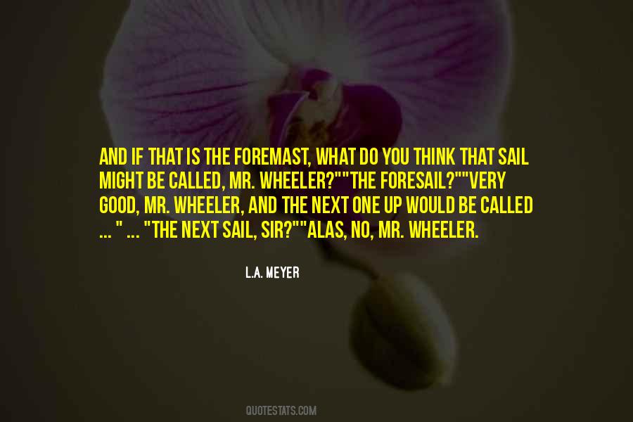 L.A. Meyer Quotes #41297