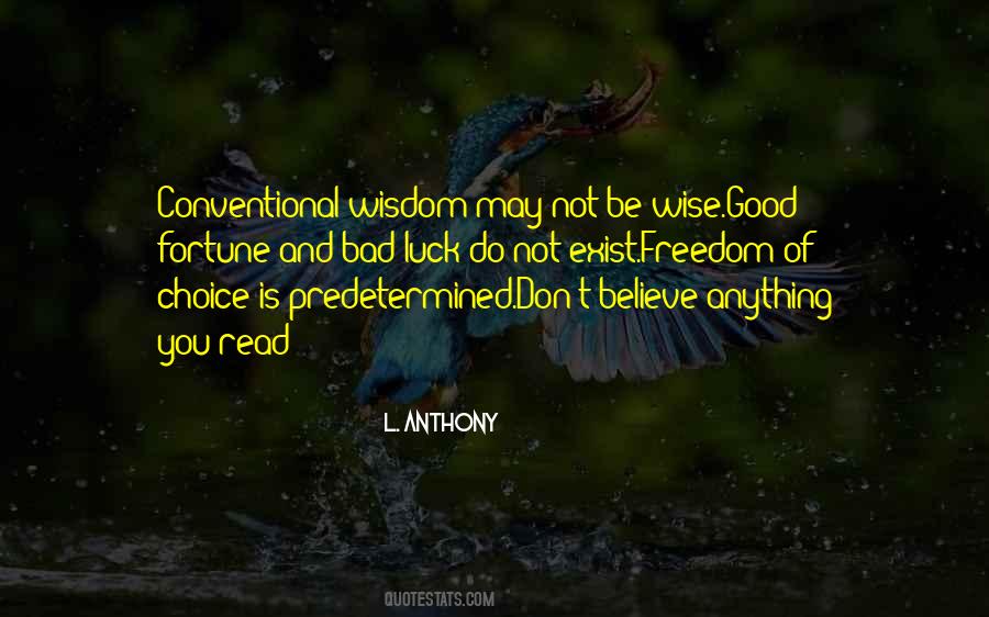 L. Anthony Quotes #1247044
