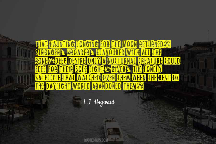 L.J. Hayward Quotes #1224119