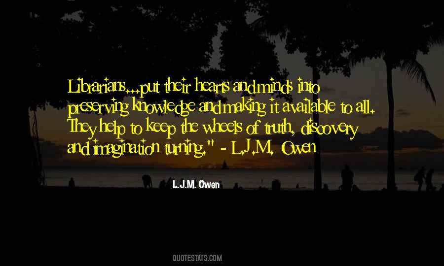 L.J.M. Owen Quotes #739269 L.J.M. Owen Quotes #739269
