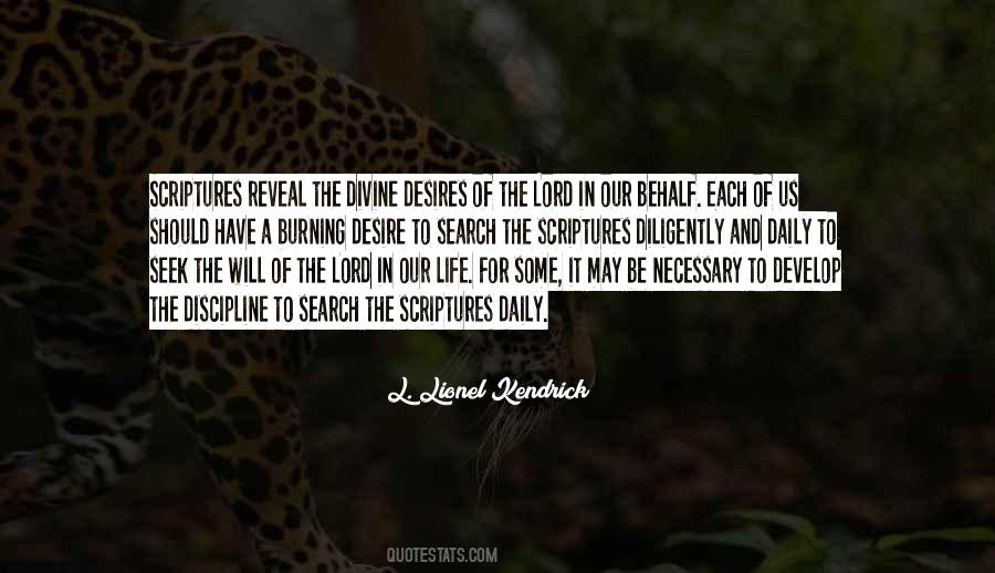 L. Lionel Kendrick Quotes #922076