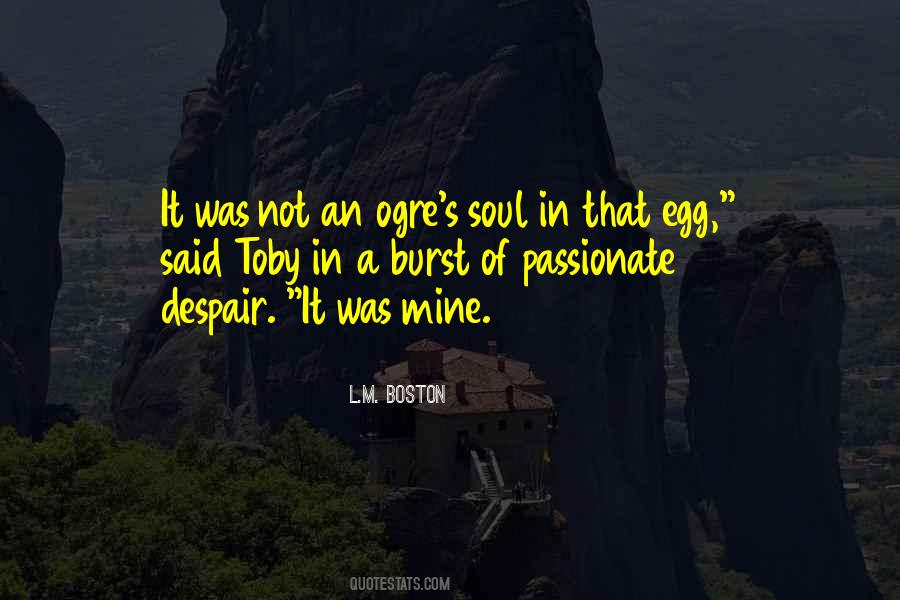 L.M. Boston Quotes #34254