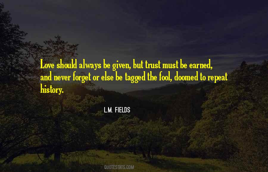 L.M. Fields Quotes #489792