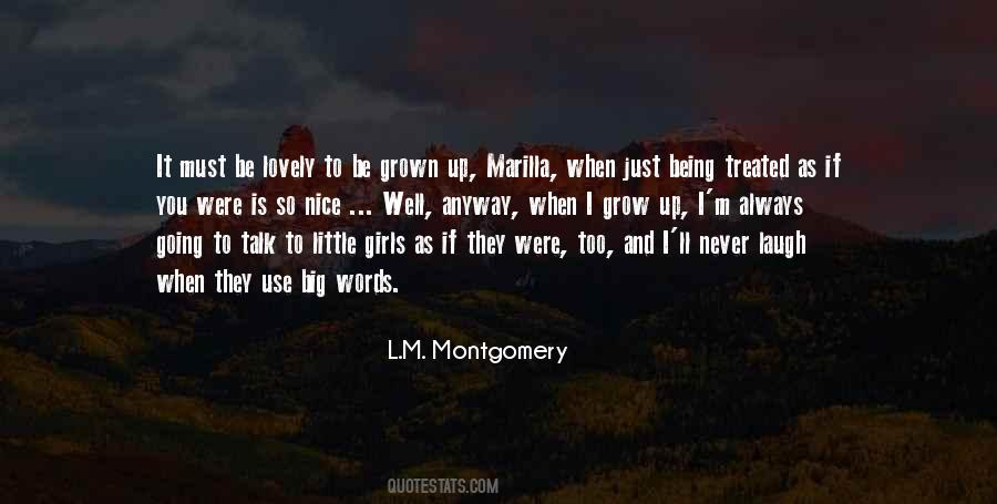 L.M. Montgomery Quotes #1592691