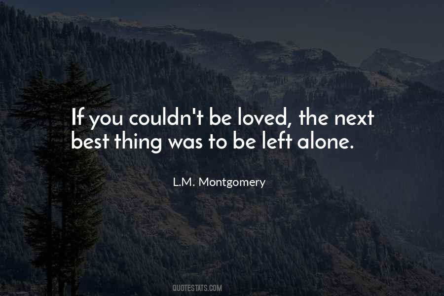 L.M. Montgomery Quotes #1813399