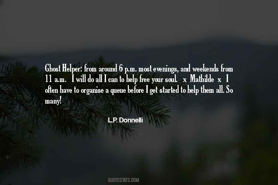 L.P. Donnelli Quotes #1697303