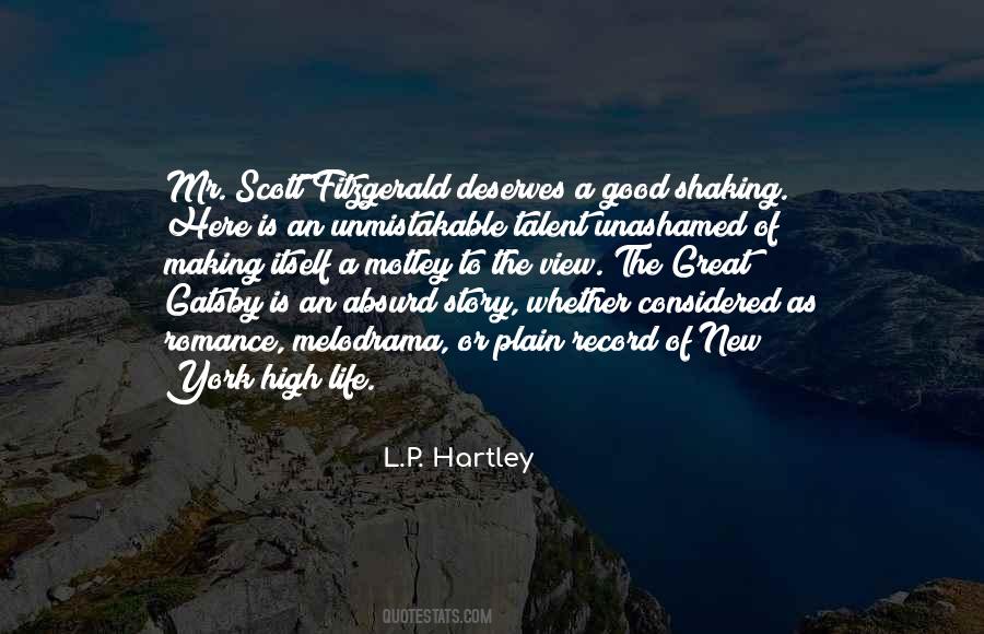 L.P. Hartley Quotes #1611154