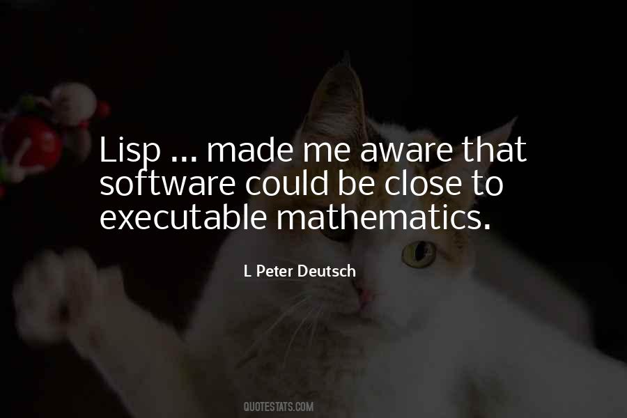 L Peter Deutsch Quotes #14493