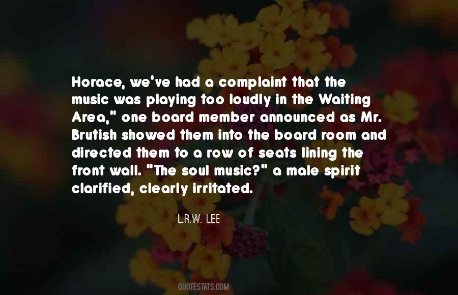 L.R.W. Lee Quotes #1007578