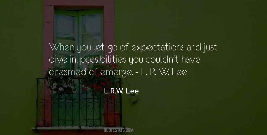 L.R.W. Lee Quotes #1868638