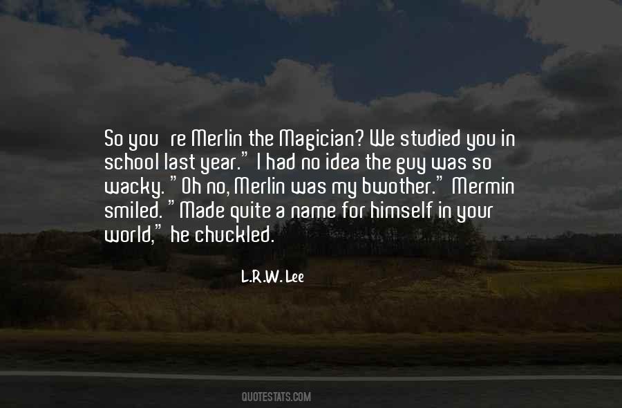 L.R.W. Lee Quotes #498854