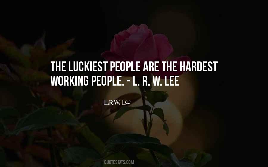 L.R.W. Lee Quotes #847042