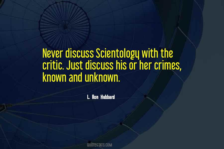 L. Ron Hubbard Quotes #493709