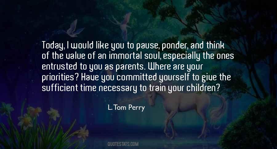 L. Tom Perry Quotes #601923