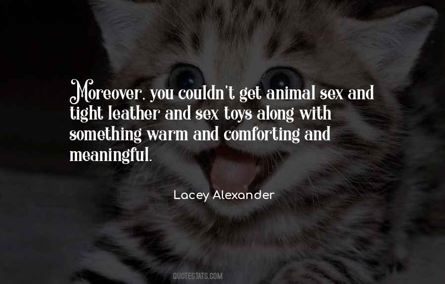 Lacey Alexander Quotes #1470830