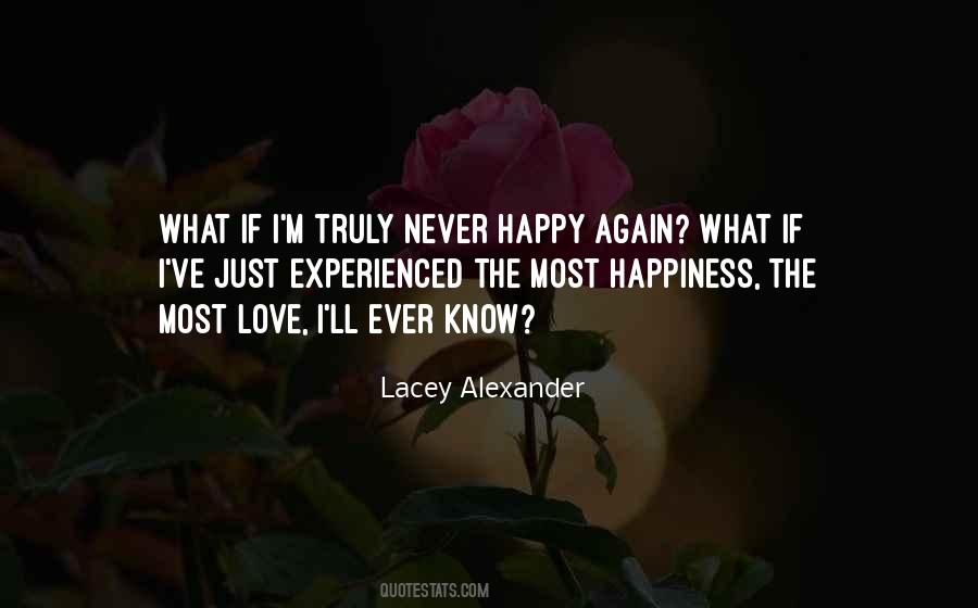 Lacey Alexander Quotes #317870