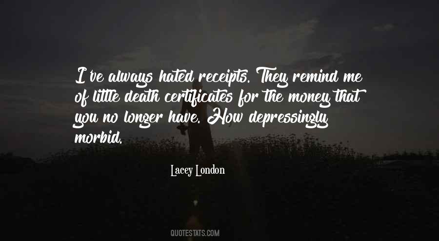 Lacey London Quotes #444342 Lacey London Quotes #444342