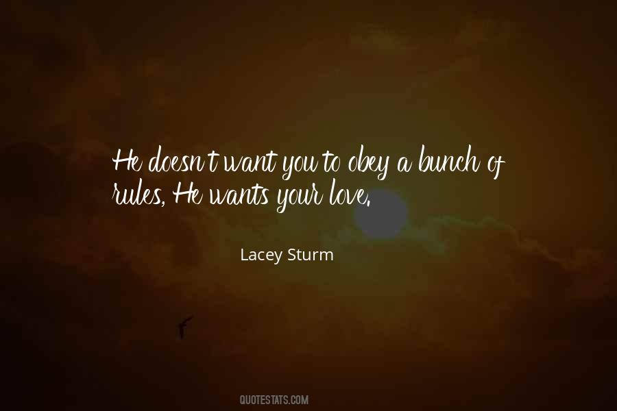 Lacey Sturm Quotes #897615