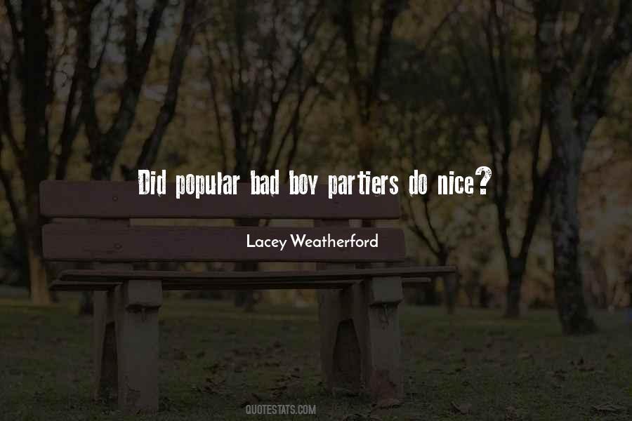Lacey Weatherford Quotes #1156457