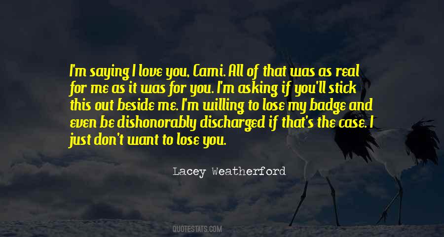 Lacey Weatherford Quotes #359806