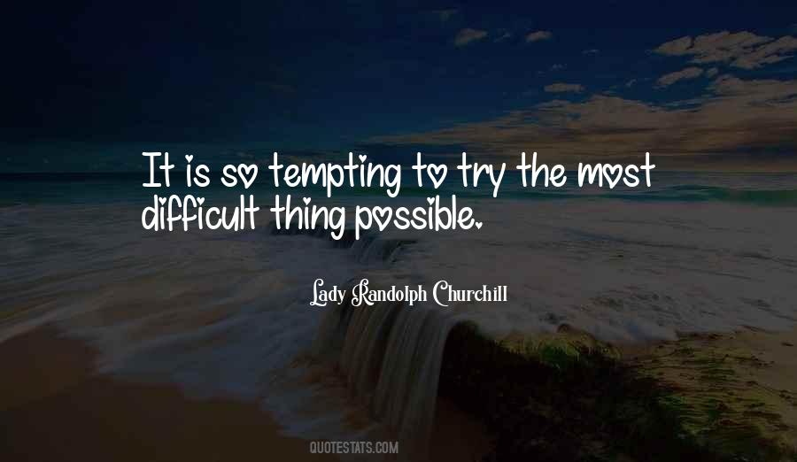 Lady Randolph Churchill Quotes #682216