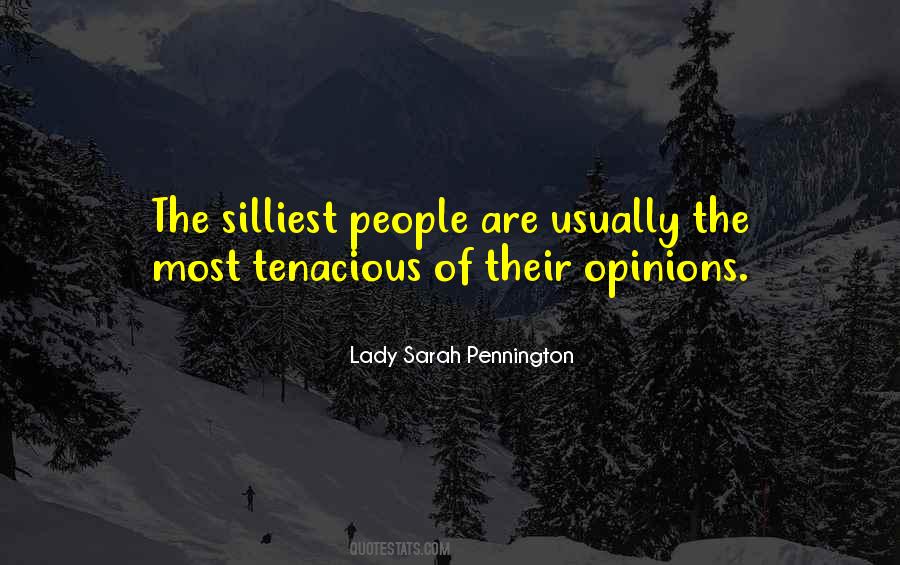 Lady Sarah Pennington Quotes #34975