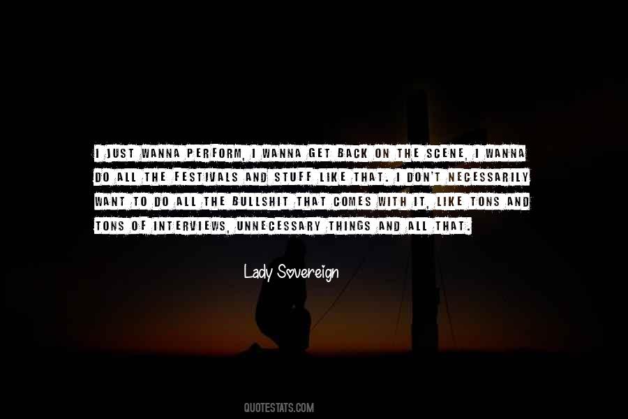 Lady Sovereign Quotes #82970
