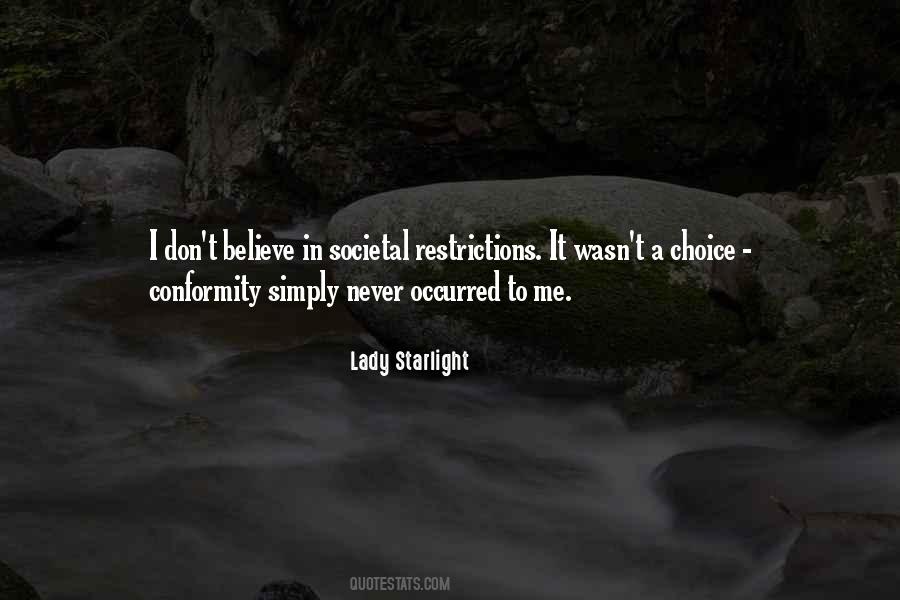 Lady Starlight Quotes #1290887