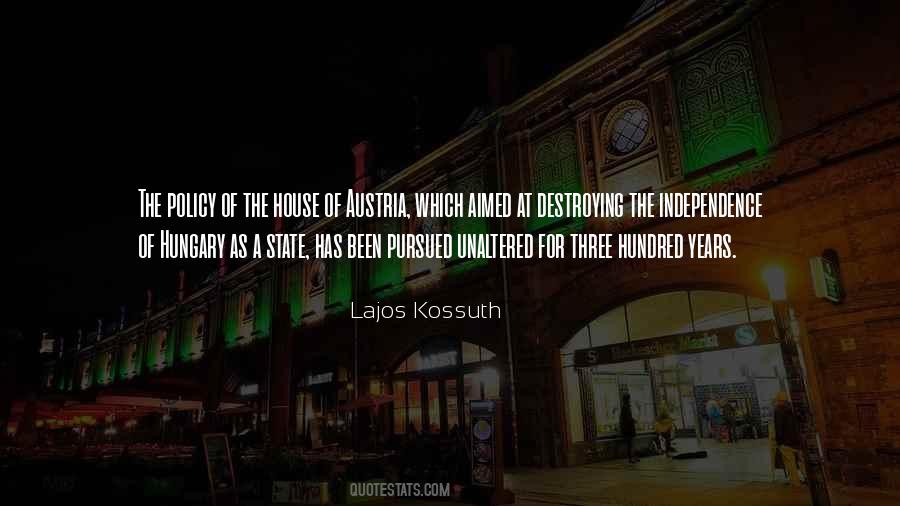 Lajos Kossuth Quotes #1275705