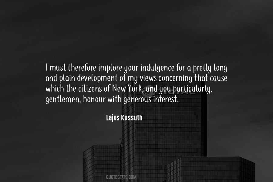 Lajos Kossuth Quotes #742405