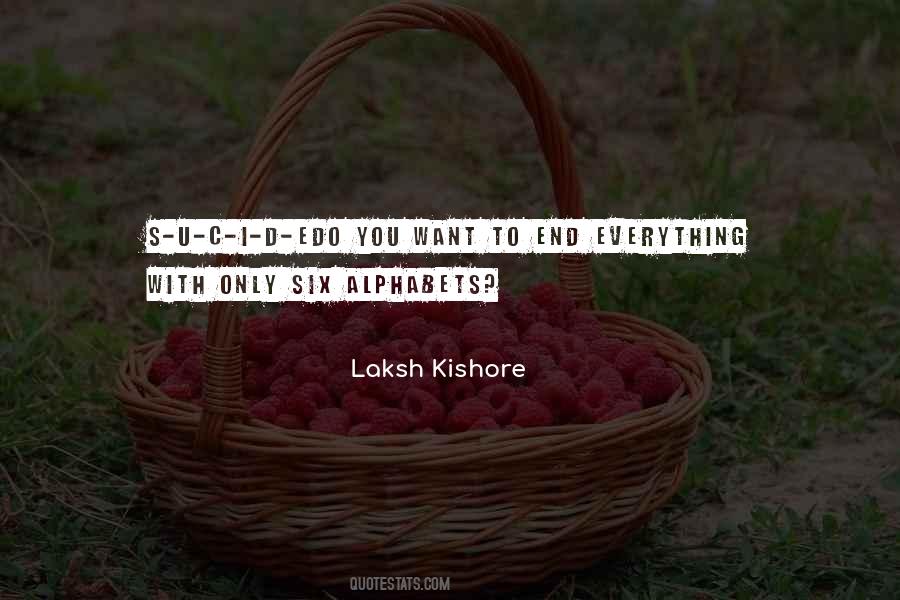 Laksh Kishore Quotes #246155