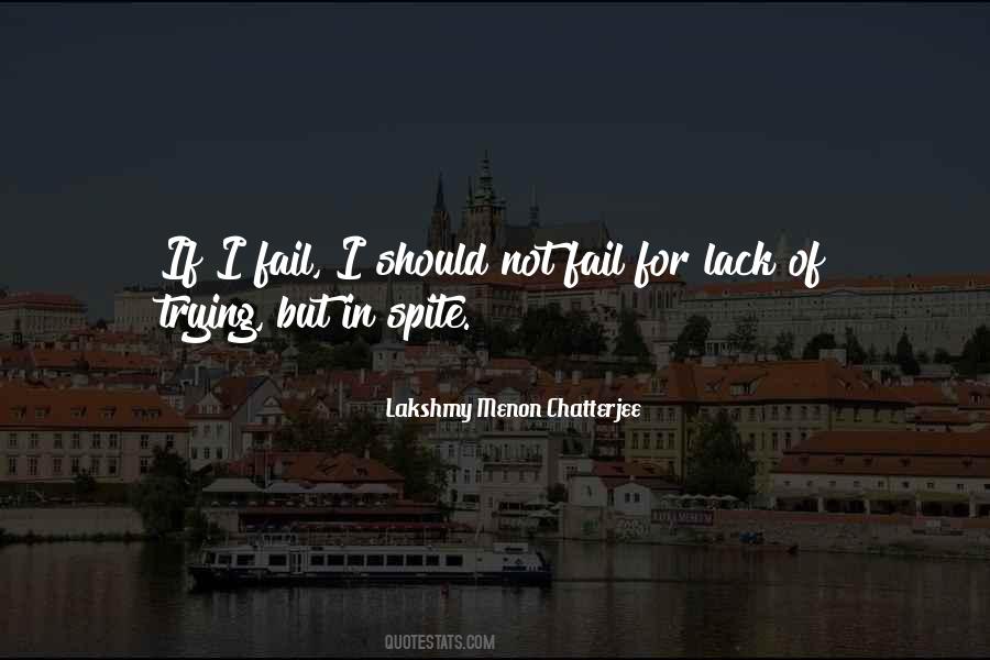 Lakshmy Menon Chatterjee Quotes #327873