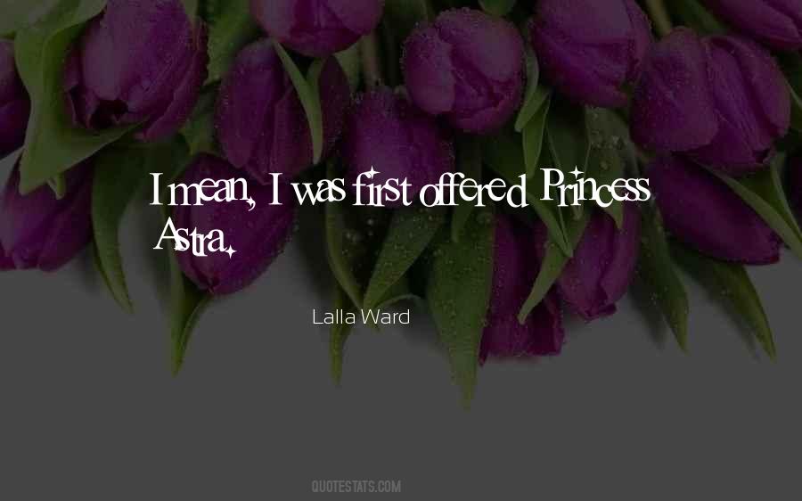 Lalla Ward Quotes #630895