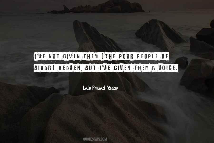 Lalu Prasad Yadav Quotes #1551853