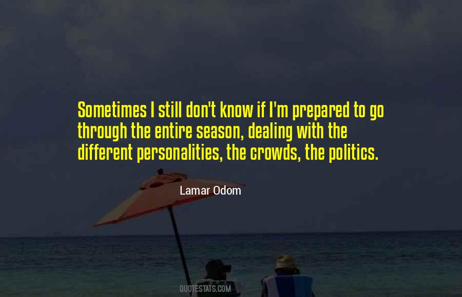 Lamar Odom Quotes #18341