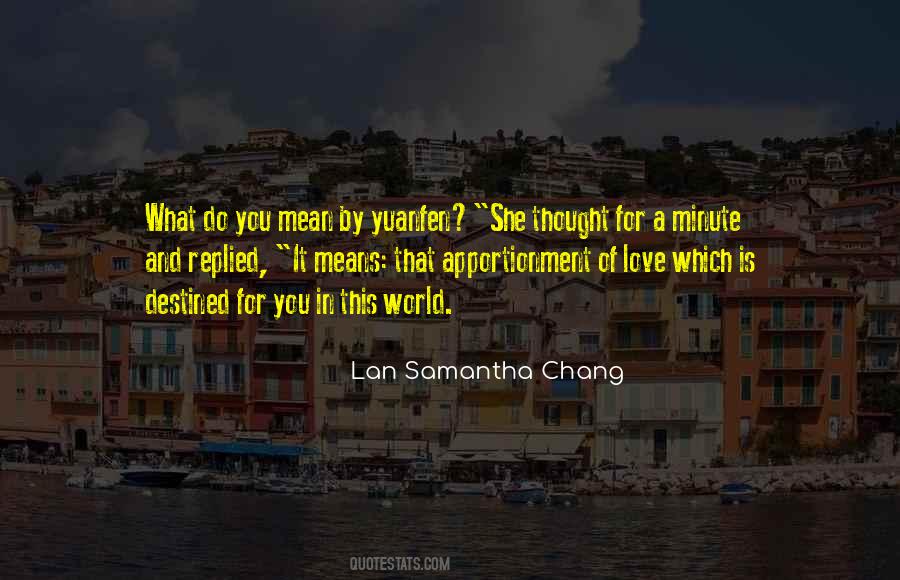 Lan Samantha Chang Quotes #1230411