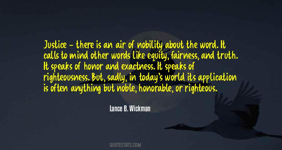 Lance B. Wickman Quotes #1765926