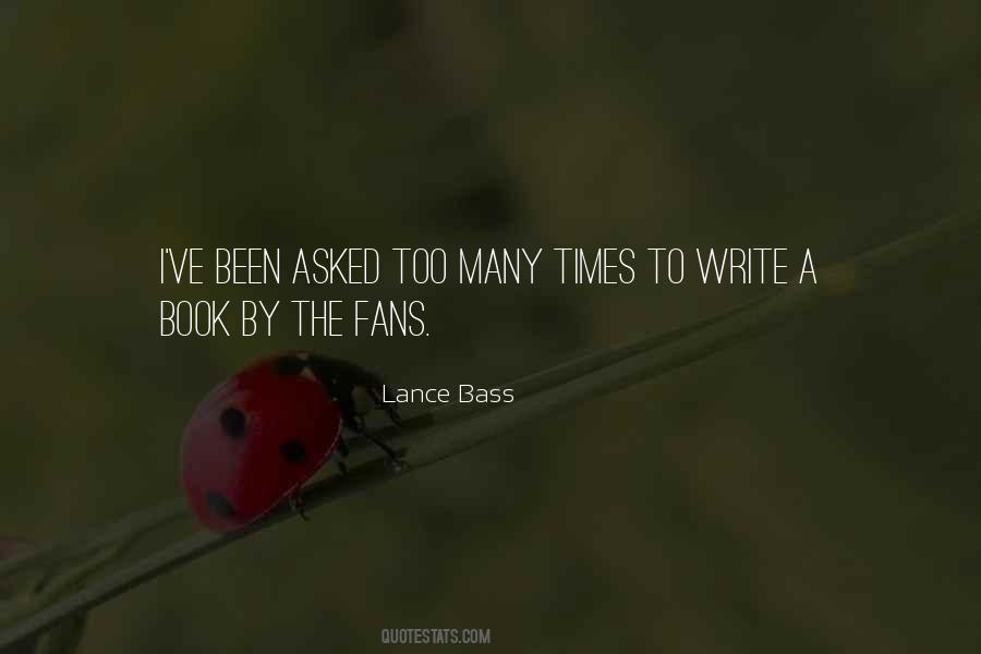 Lance Bass Quotes #1401990