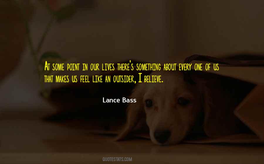 Lance Bass Quotes #374761