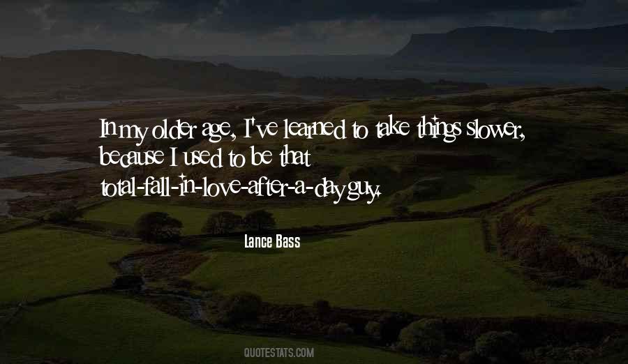 Lance Bass Quotes #971194