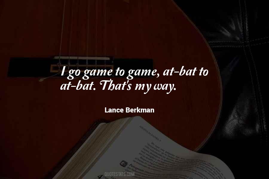 Lance Berkman Quotes #1198009