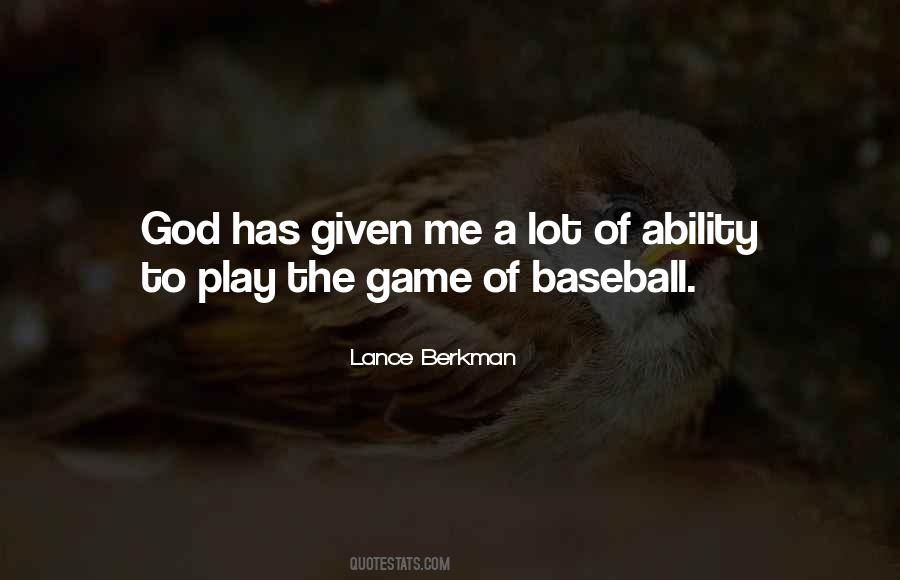 Lance Berkman Quotes #44385