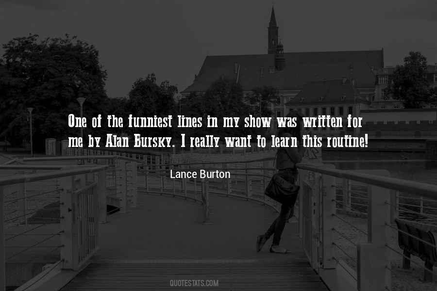 Lance Burton Quotes #78343