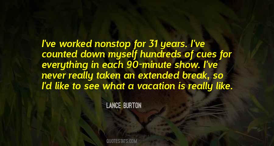 Lance Burton Quotes #920276